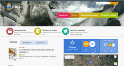 Desktop Screenshot of jerte.es